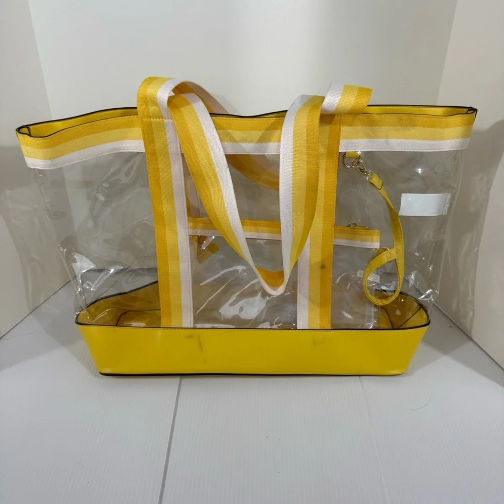 81. Transparent Yellow Tote Bag